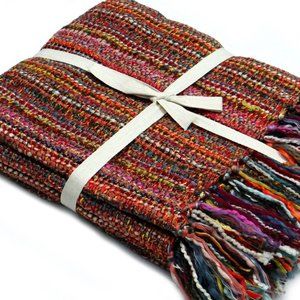 LIVINPARADISE 100% COTTON THROW AND BLANKET